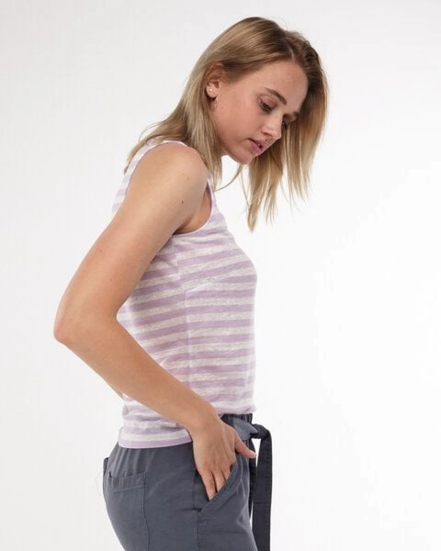 Alma & Lovis Ringel-Leinentop im Regular-Fit – Ansicht 4
