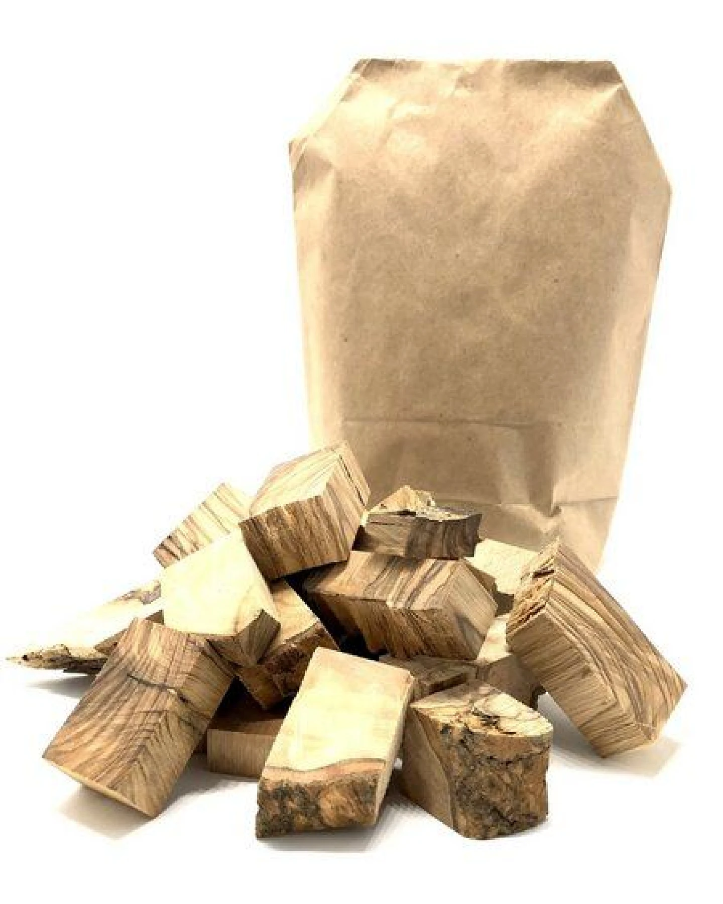 Olivenholz erleben Chunks zum Smoken 2 kg aus Olivenholz – Ansicht 2