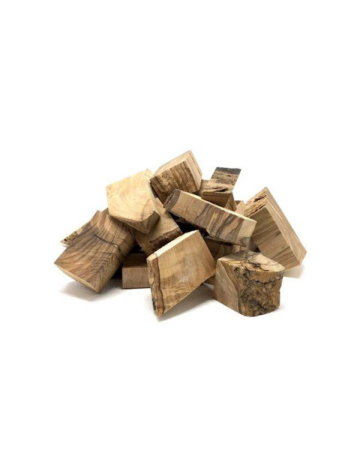Olivenholz erleben Chunks zum Smoken 2 kg aus Olivenholz