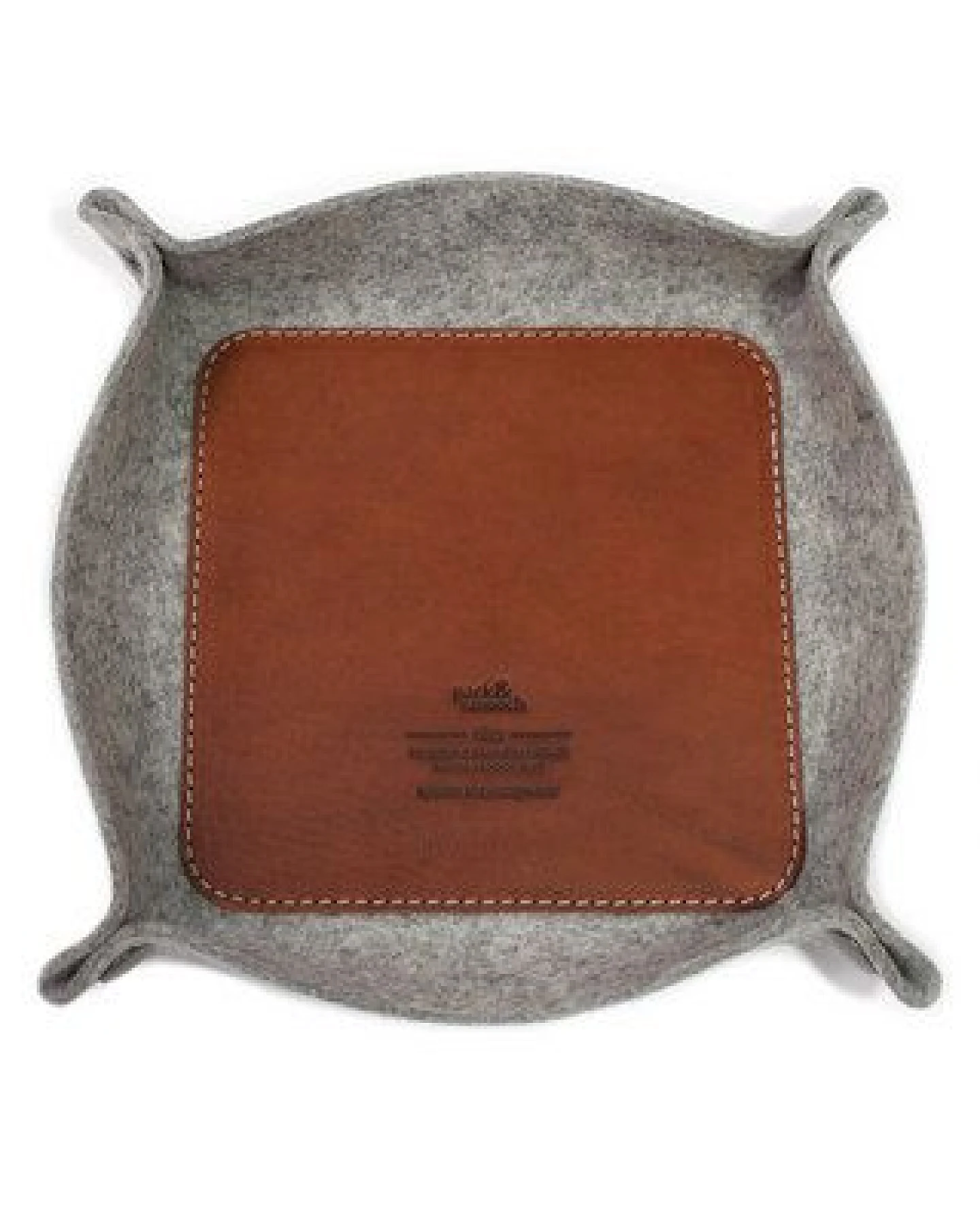 Pack & Smooch Schlüsselablage, Taschenleerer CORBY - 100% Merino Wollfilz (Mulesing-frei), Leder – Ansicht 3