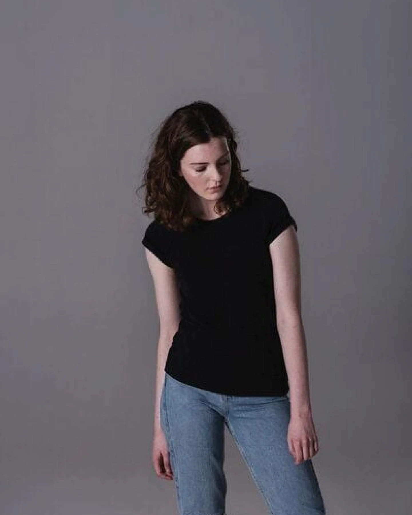 Mantis Damen Roll Sleeve T - Shirt lässig cooles Shirt – Ansicht 2