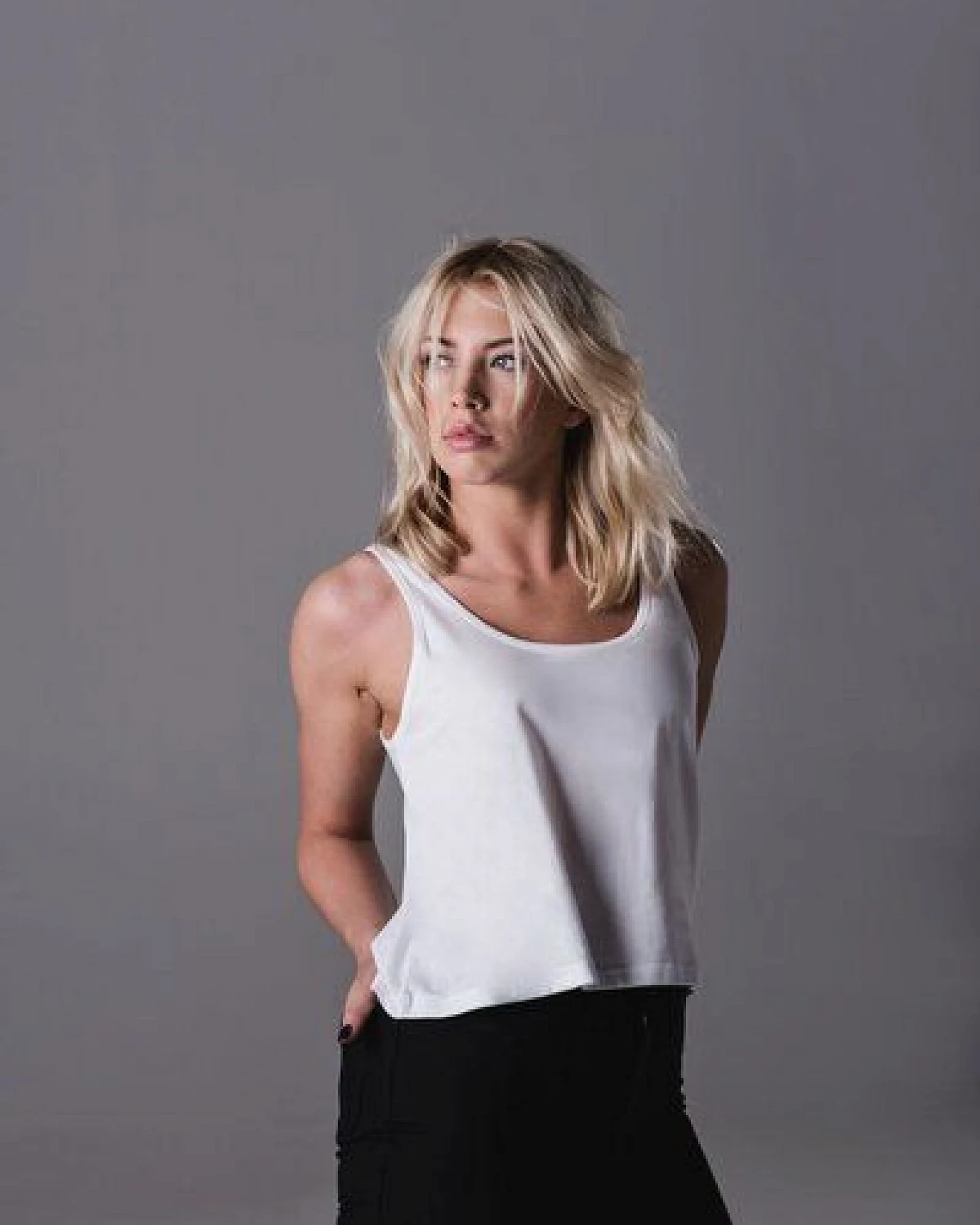 Mantis Damen Top Ärmellos Shirt lässig cooles Shirt – Ansicht 2