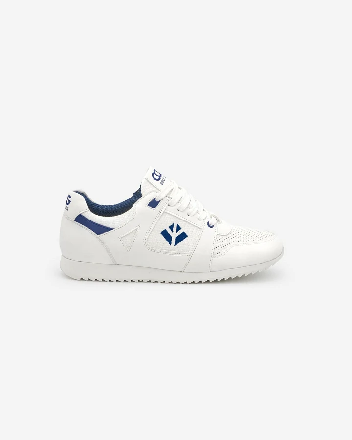 COG Damen vegan Sneaker Damen Raven Weiß Blau