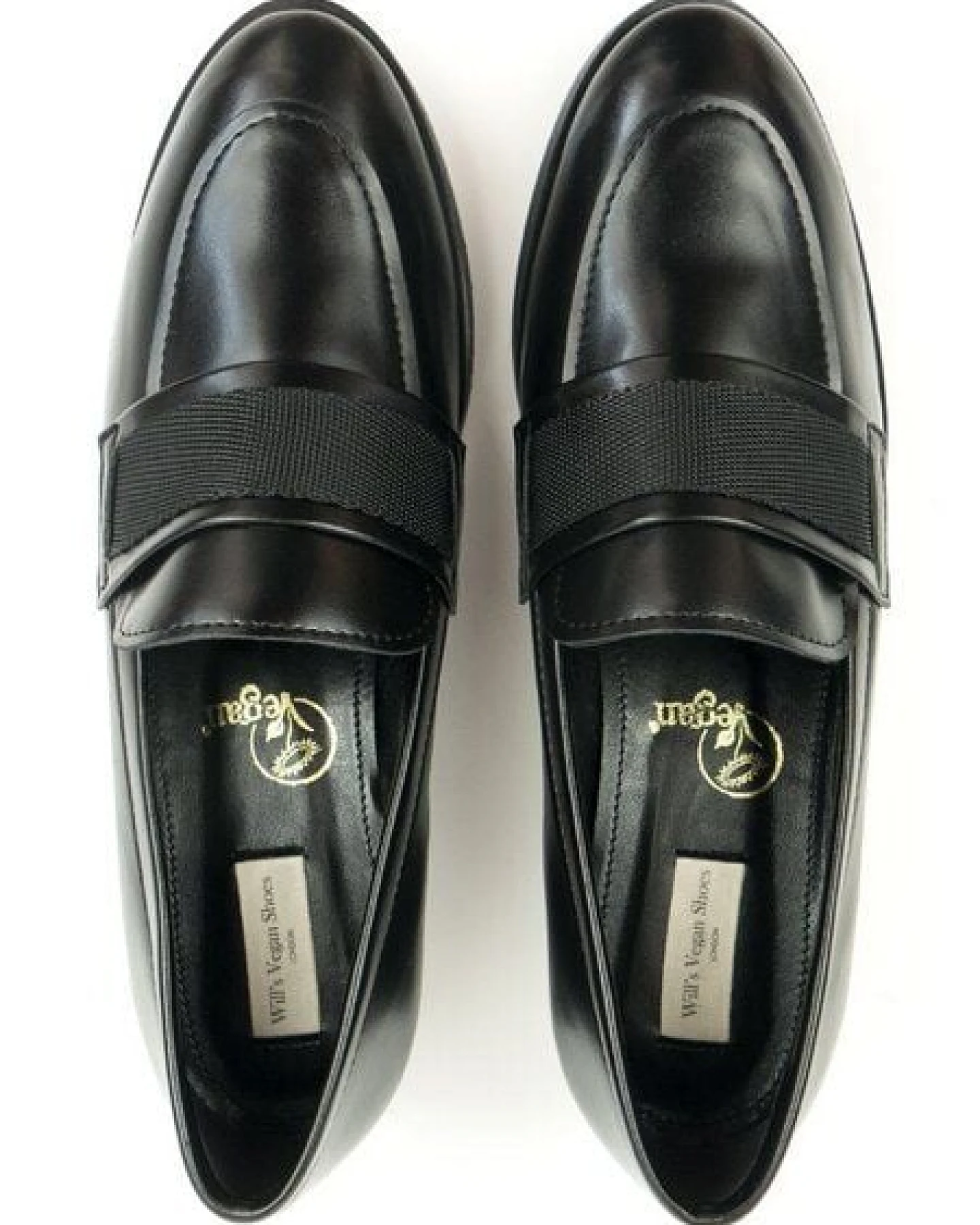 Will's Vegan Shop Band Loafer Schwarz Damen – Ansicht 4