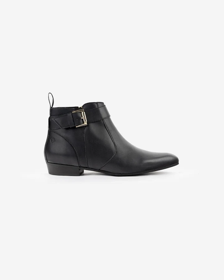 COG Damen vegan Stiefel Damen Olympe Schwarz