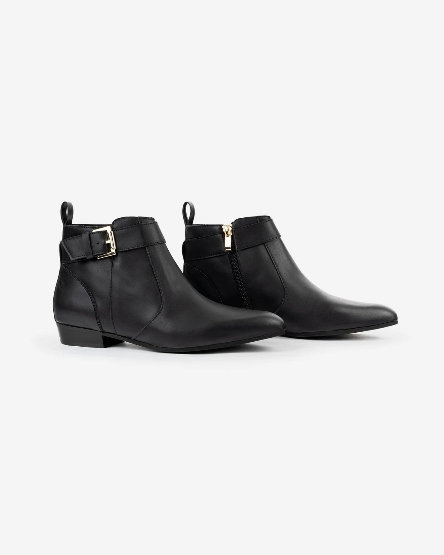 COG Damen vegan Stiefel Damen Olympe Schwarz – Ansicht 2