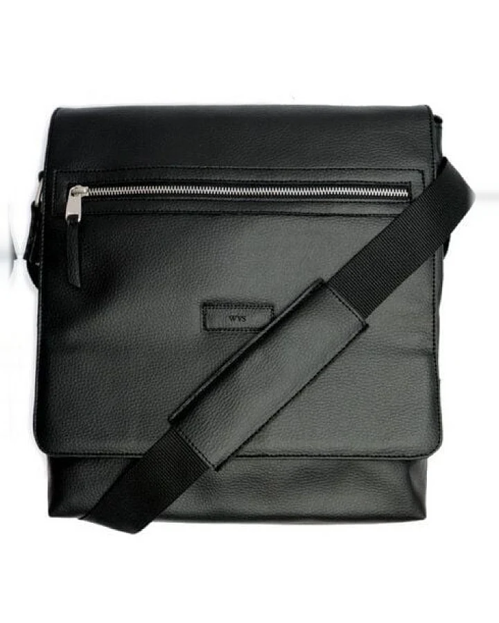 Will's Vegan Shop Reporters Bag Schwarz Unisex