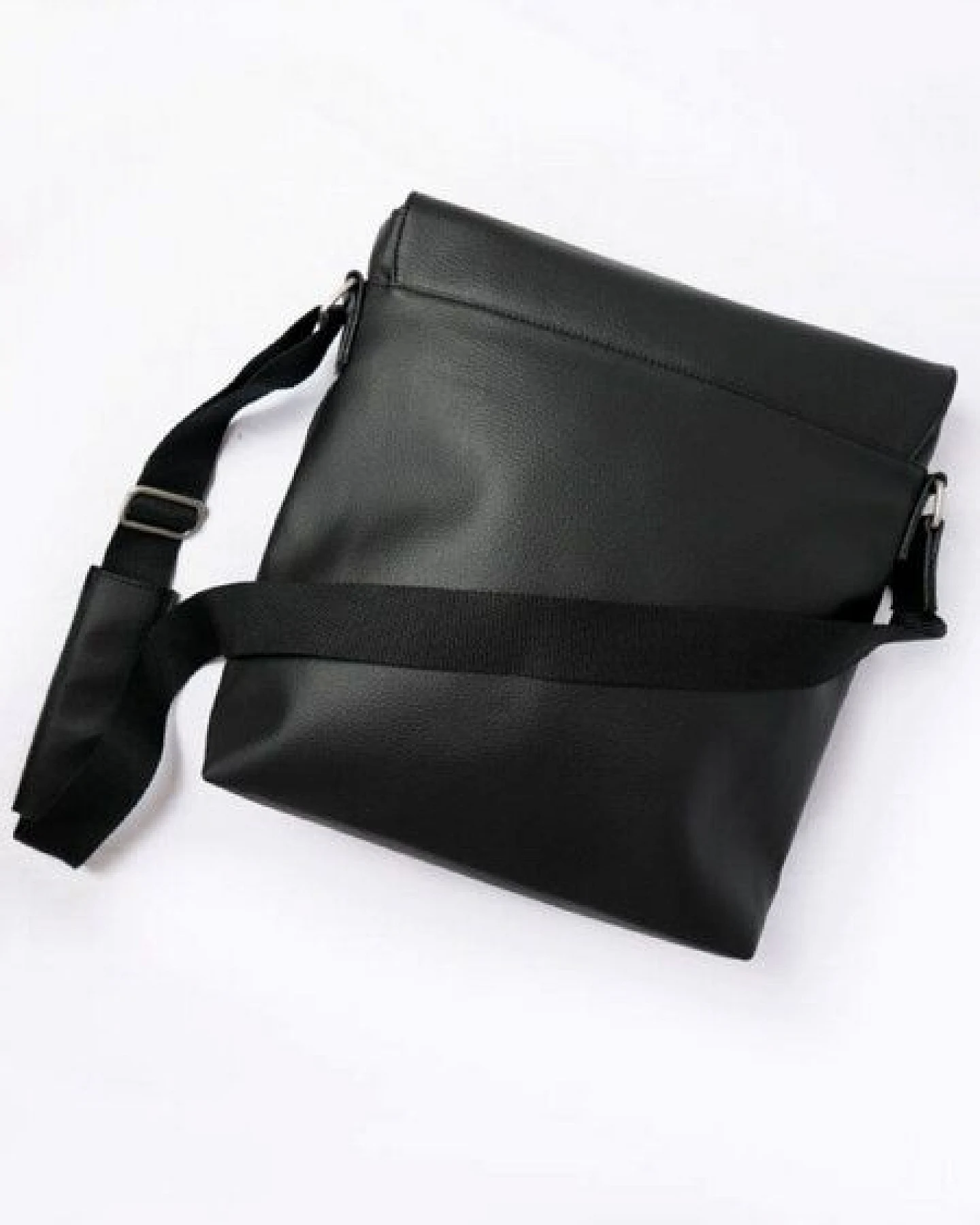 Will's Vegan Shop Reporters Bag Schwarz Unisex – Ansicht 4