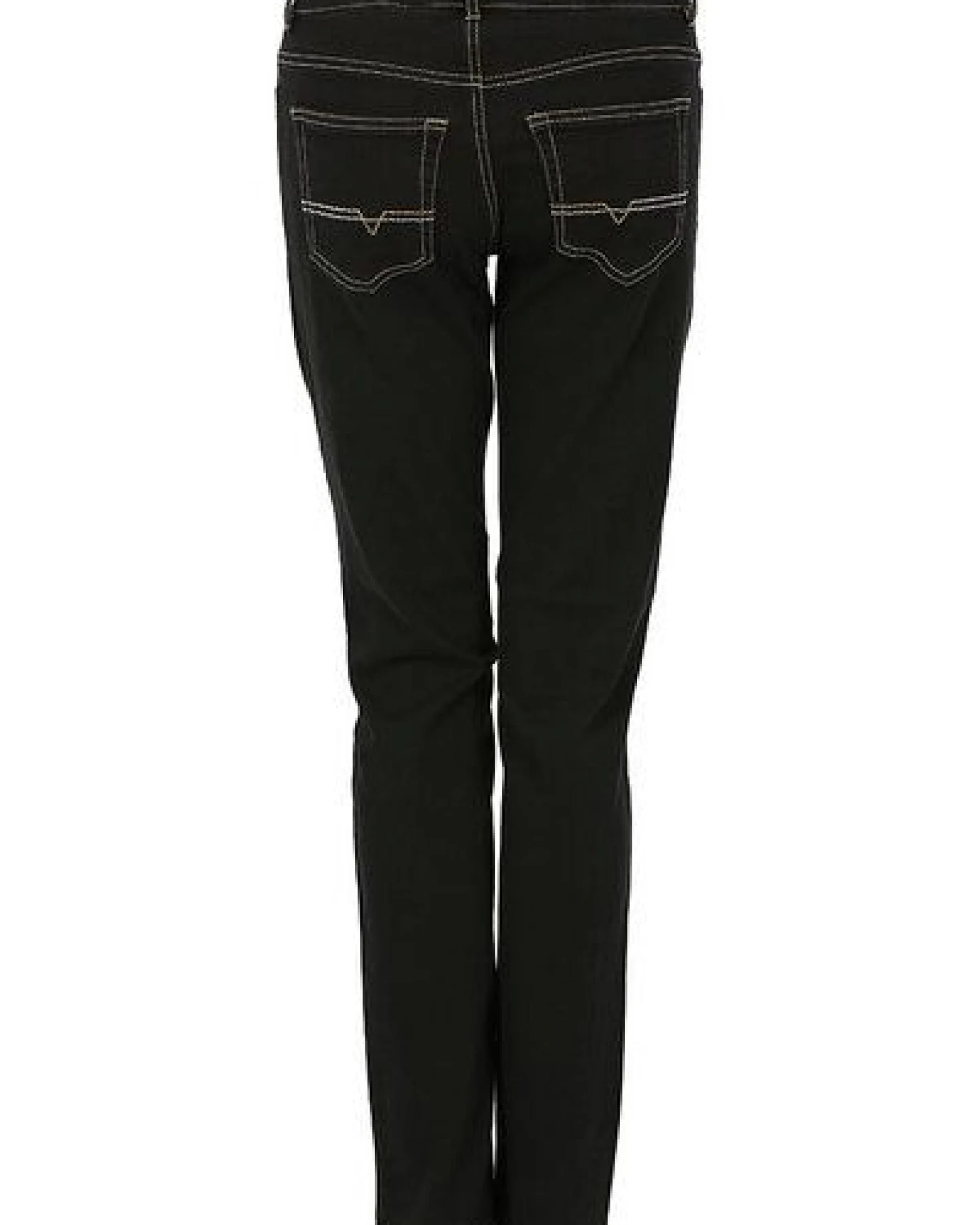 Bloomers schwarze Damen Jeans Bio-Baumwolle – Ansicht 4