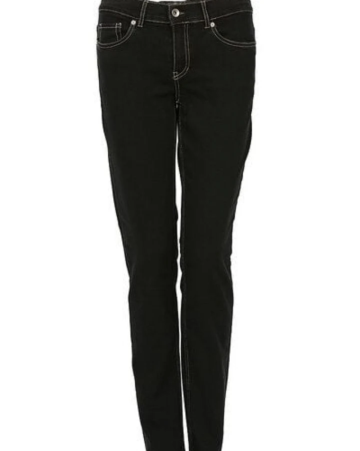 Bloomers schwarze Damen Jeans Bio-Baumwolle