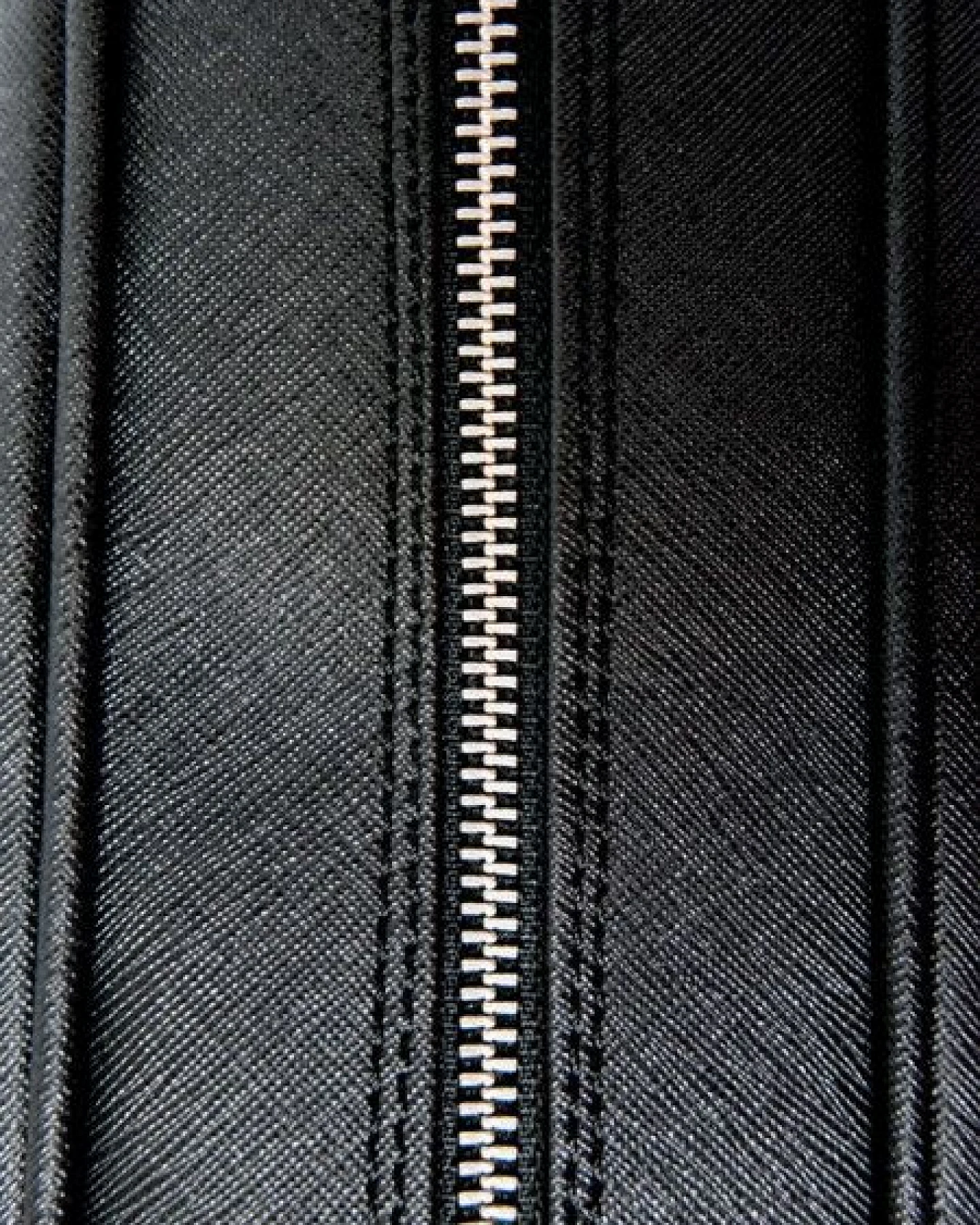 Will's Vegan Shop Schmale Aktentasche Schwarz Unisex – Ansicht 4