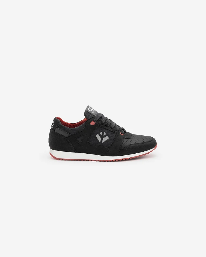 COG Damen vegan Sneaker Damen Raven Schwarz Rot