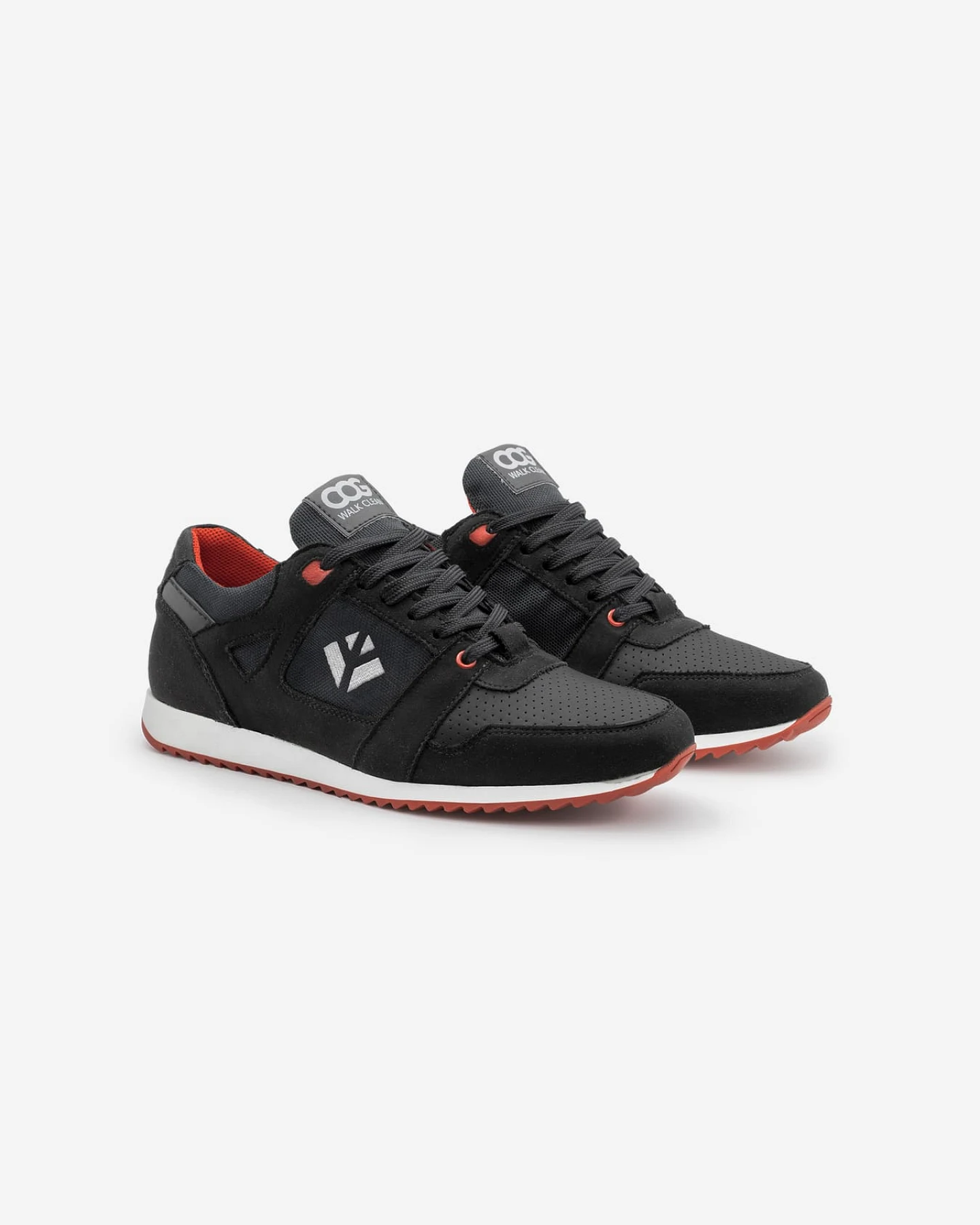 COG Damen vegan Sneaker Damen Raven Schwarz Rot – Ansicht 2