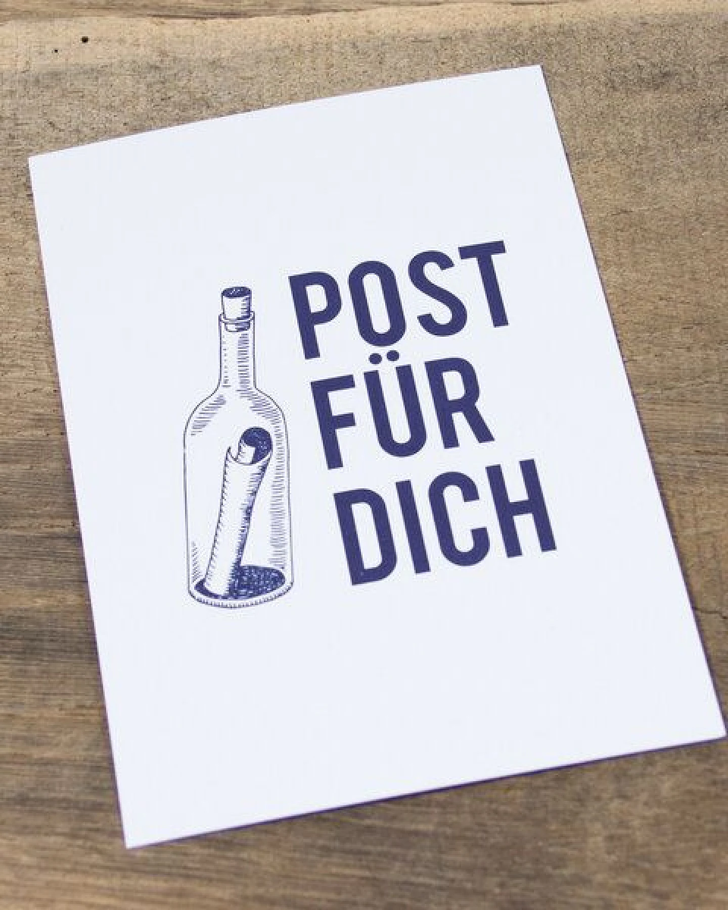 Bow & Hummingbird Postkarte Post für Dich – Ansicht 2