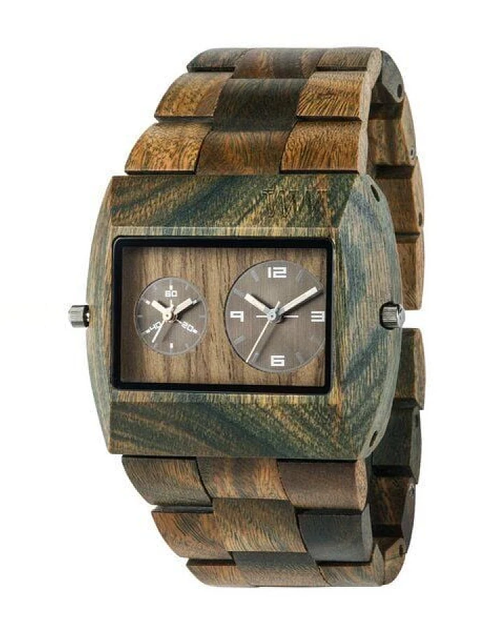 WEWOOD Holz-Armbanduhr JUPITER RS ARMY