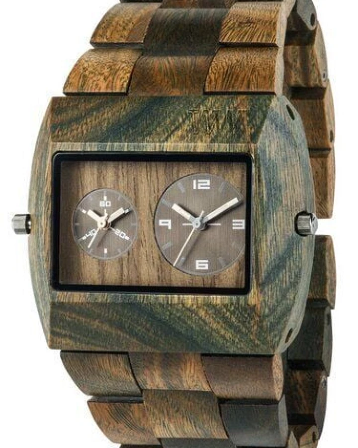 WEWOOD Holz-Armbanduhr JUPITER RS ARMY