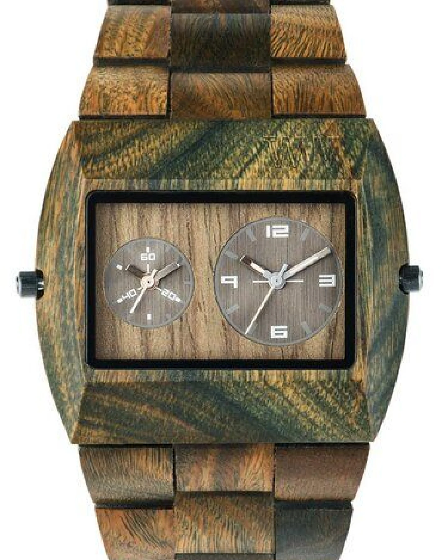 WEWOOD Holz-Armbanduhr JUPITER RS ARMY – Ansicht 2