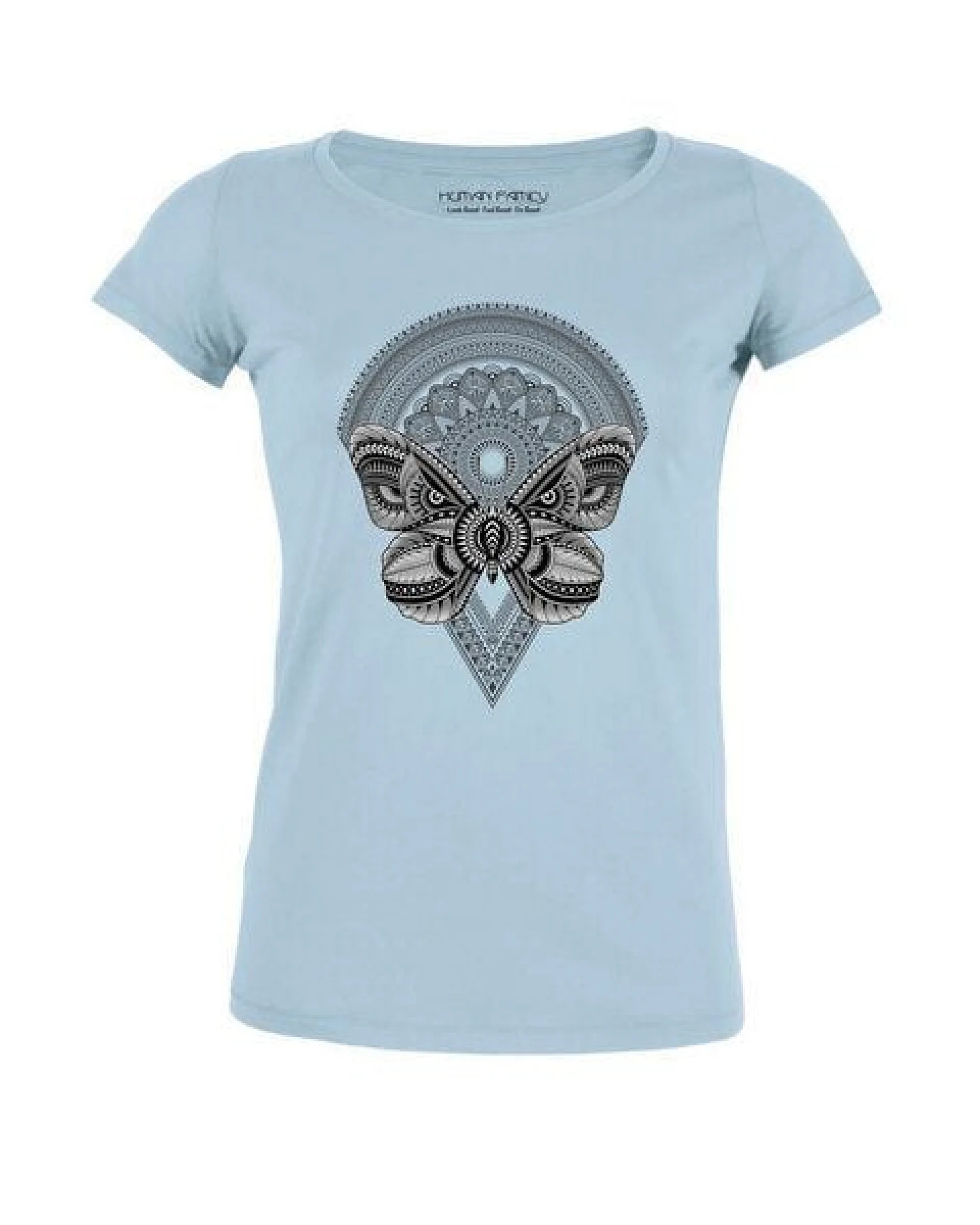 Human Family Damen T-Shirt Amorous "Butterfly" aus Bio Baumwolle – Ansicht 2