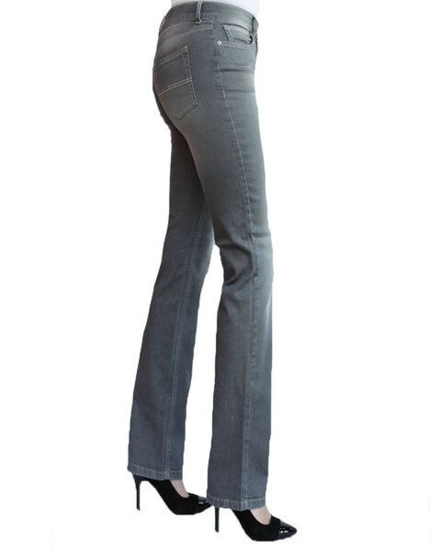bloomers Hellgraue Damenjeans – Ansicht 2