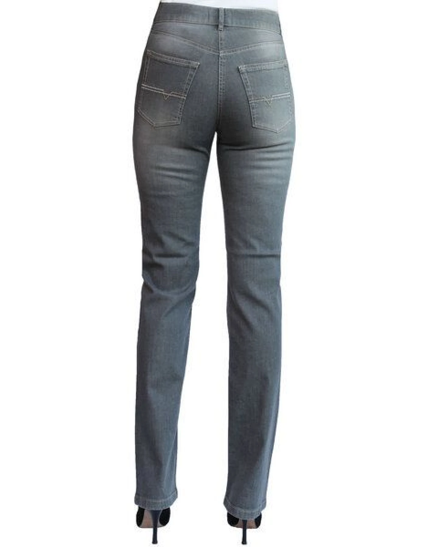 bloomers Hellgraue Damenjeans – Ansicht 3