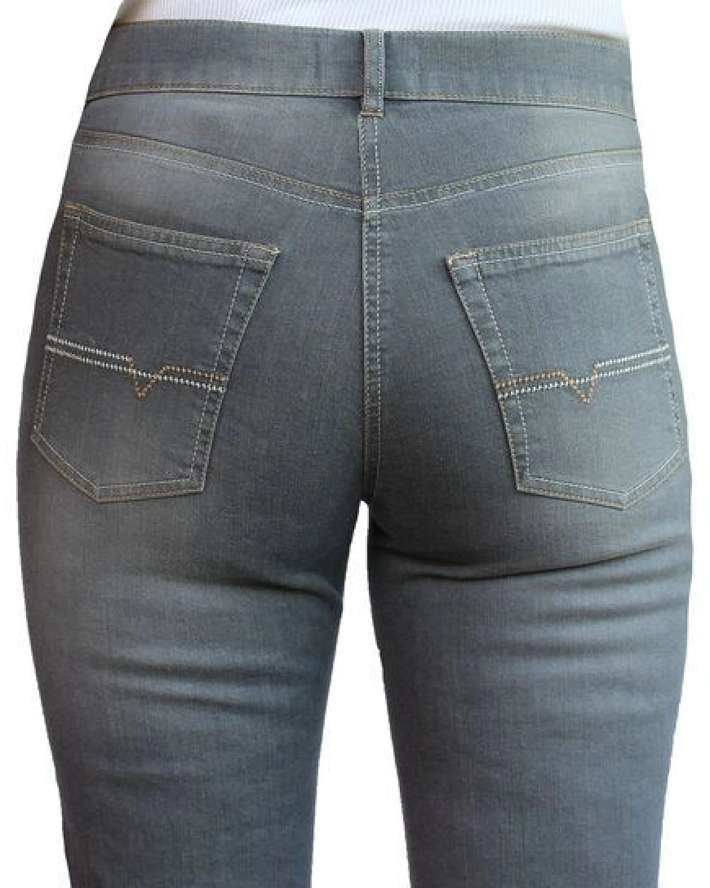 bloomers Hellgraue Damenjeans – Ansicht 4