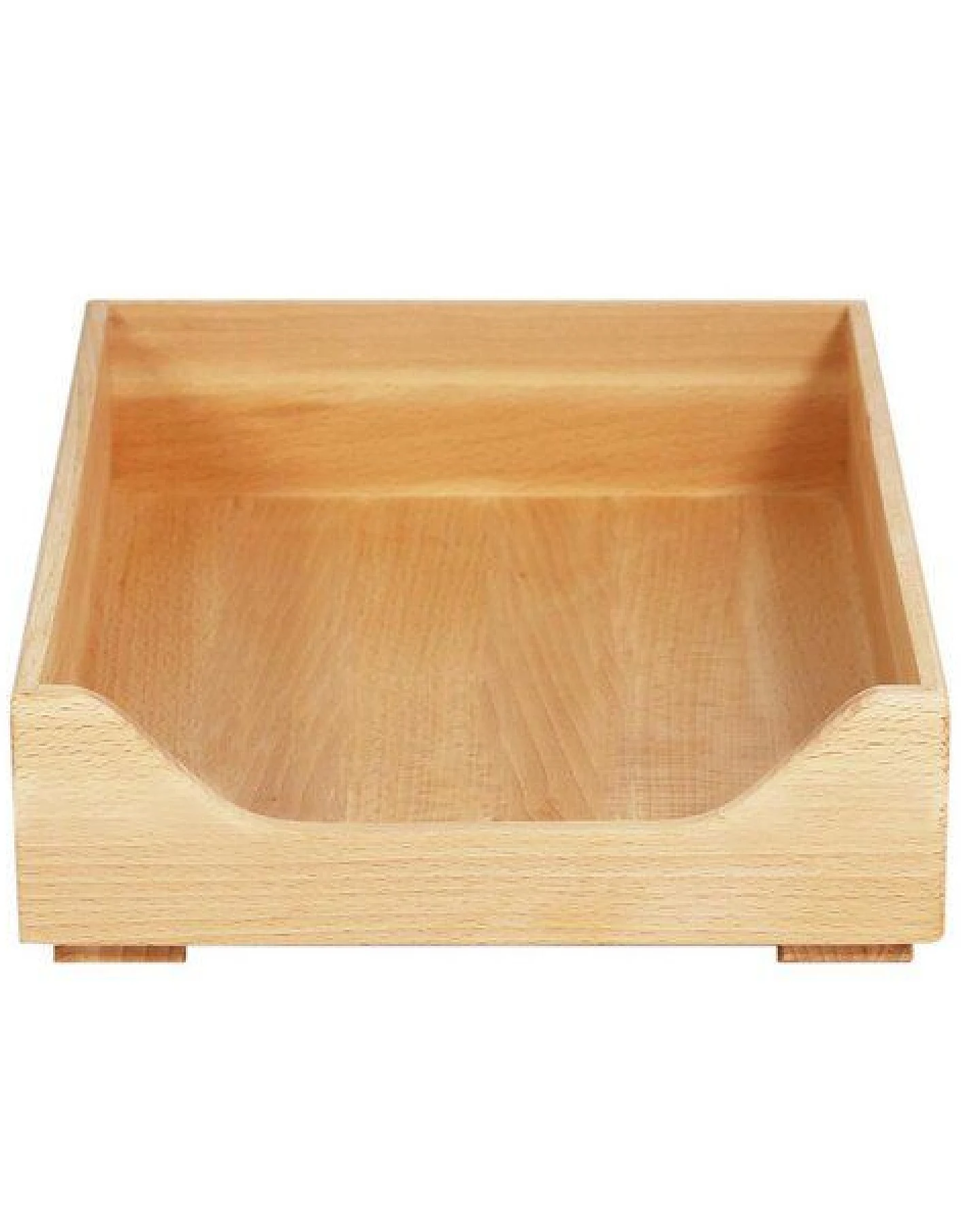 NATUREHOME Brief-Ablage ECO Holz natur geölt A4 35x24x7cm stapelbar – Ansicht 4