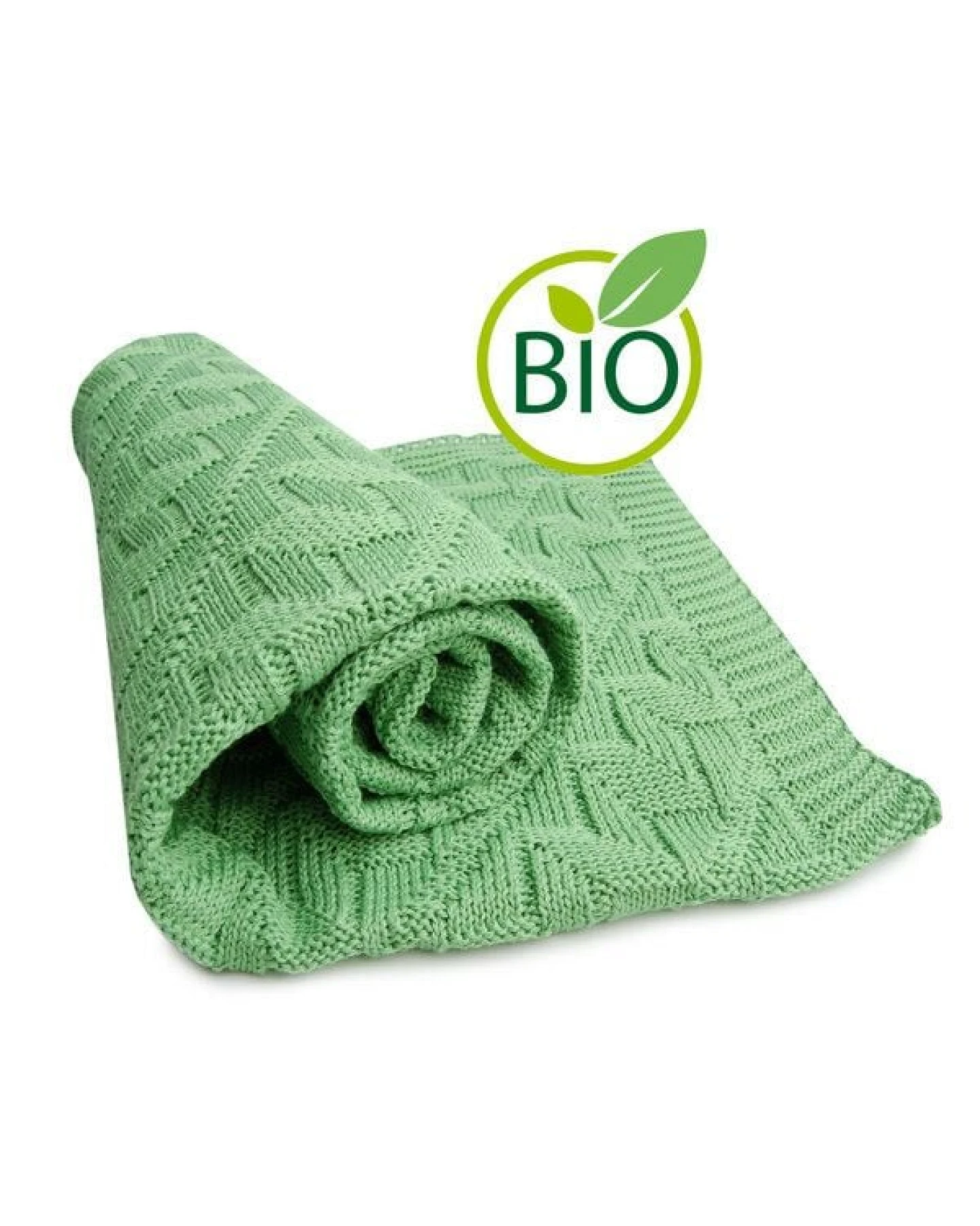 Sonnenstrick Babydecke mit Rauten-Muster – Ansicht 2