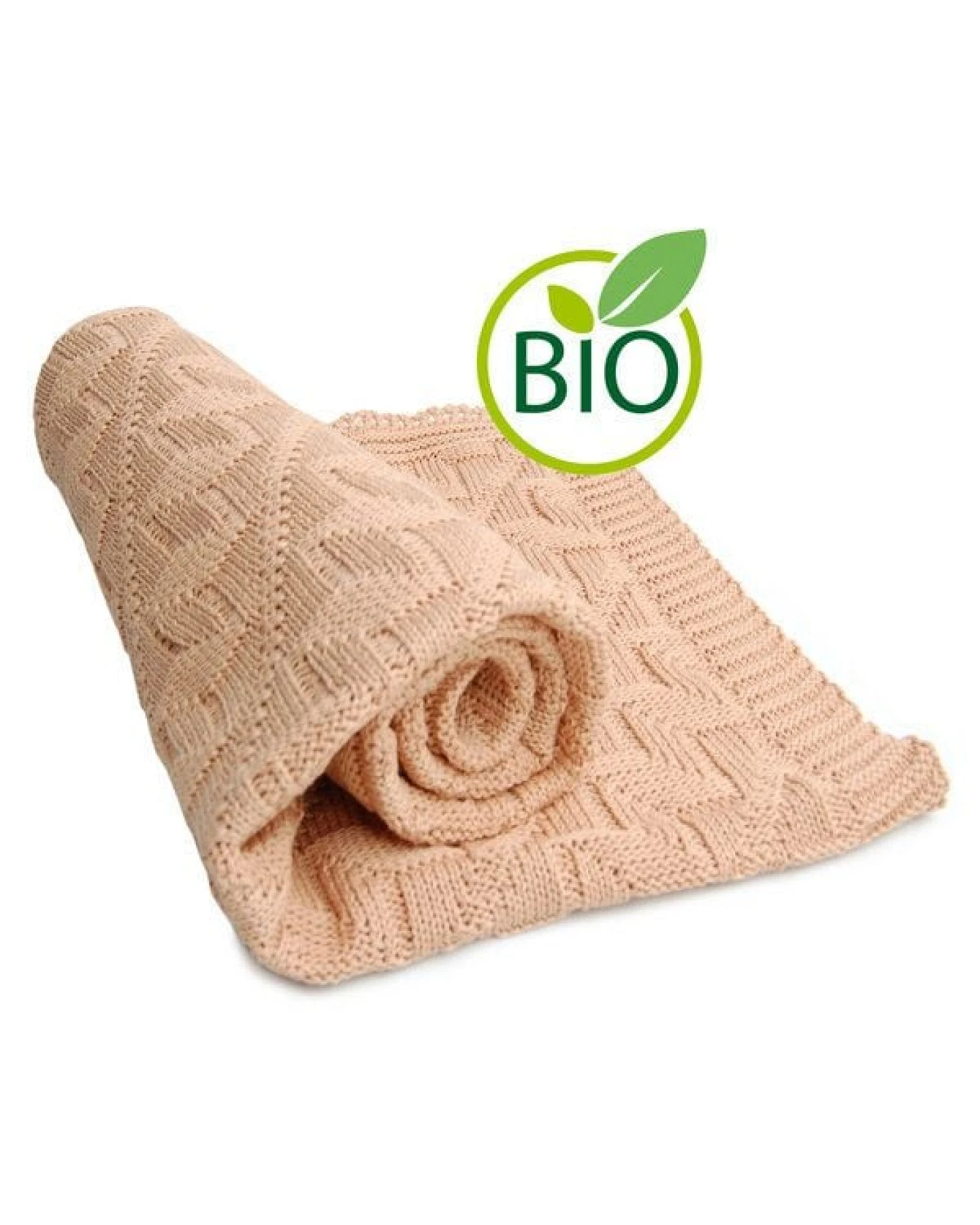 Sonnenstrick Babydecke mit Rauten-Muster – Ansicht 2