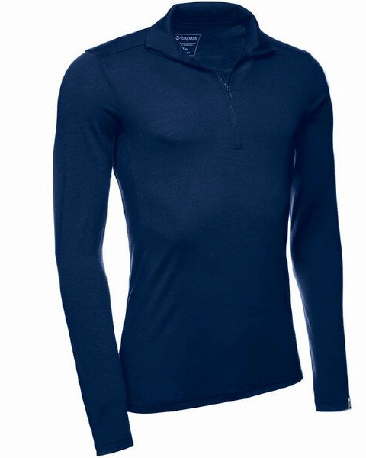 Kaipara - Merino Sportswear Merino Zip-Neck Slimfit 200 Herren – Ansicht 2