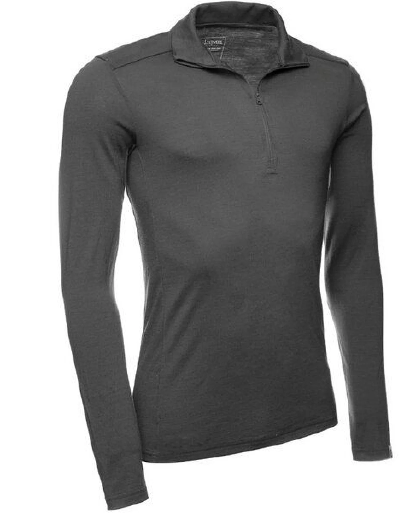 Kaipara - Merino Sportswear Merino Zip-Neck Slimfit 200 Herren – Ansicht 2