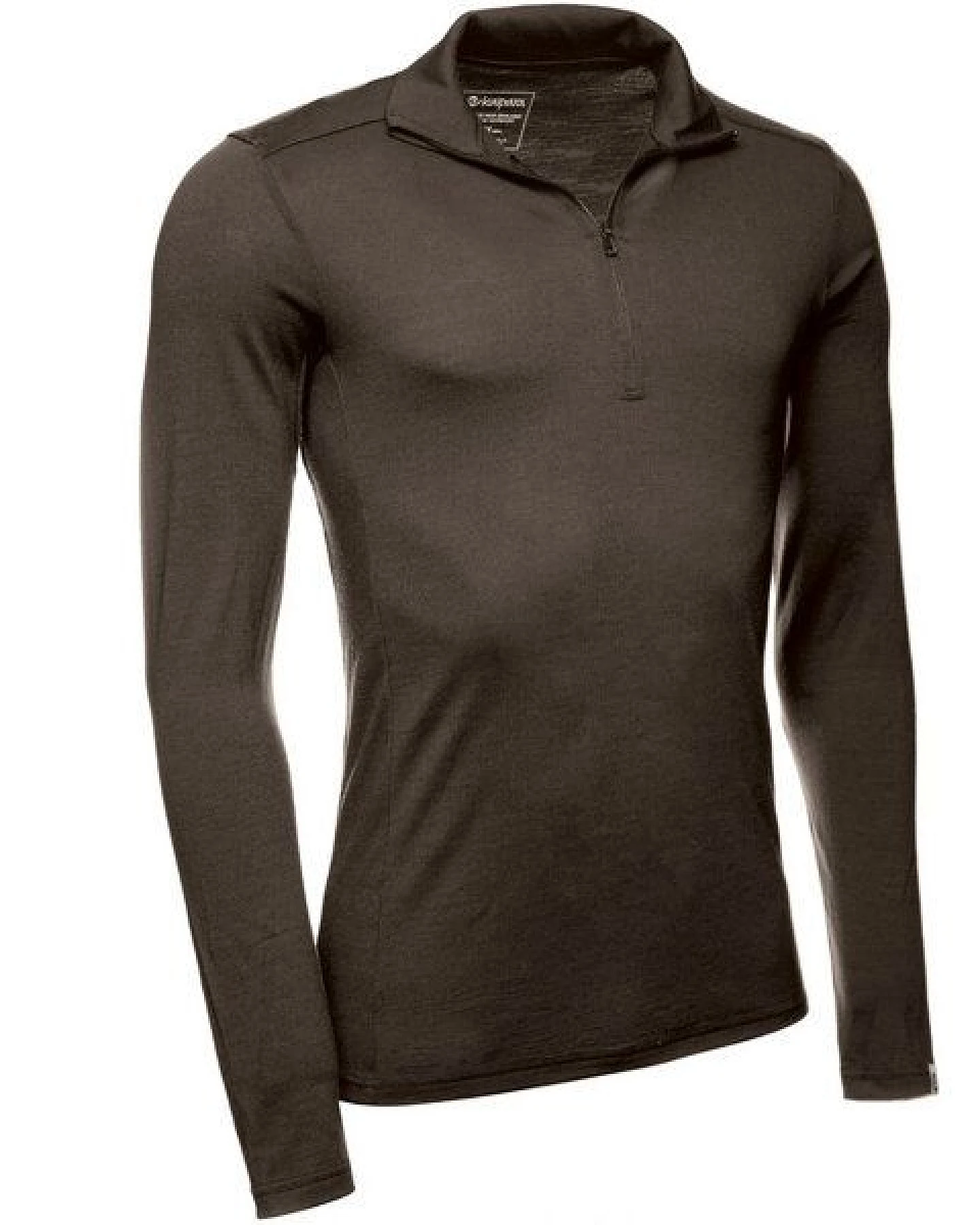 Kaipara - Merino Sportswear Merino Zip-Neck Slimfit 200 Herren – Ansicht 2