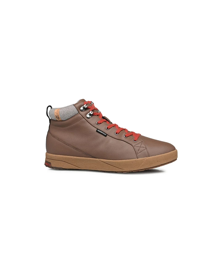SAOLA Herren vegan Sneaker Herren Bergen Waterproof Warm Chocolate