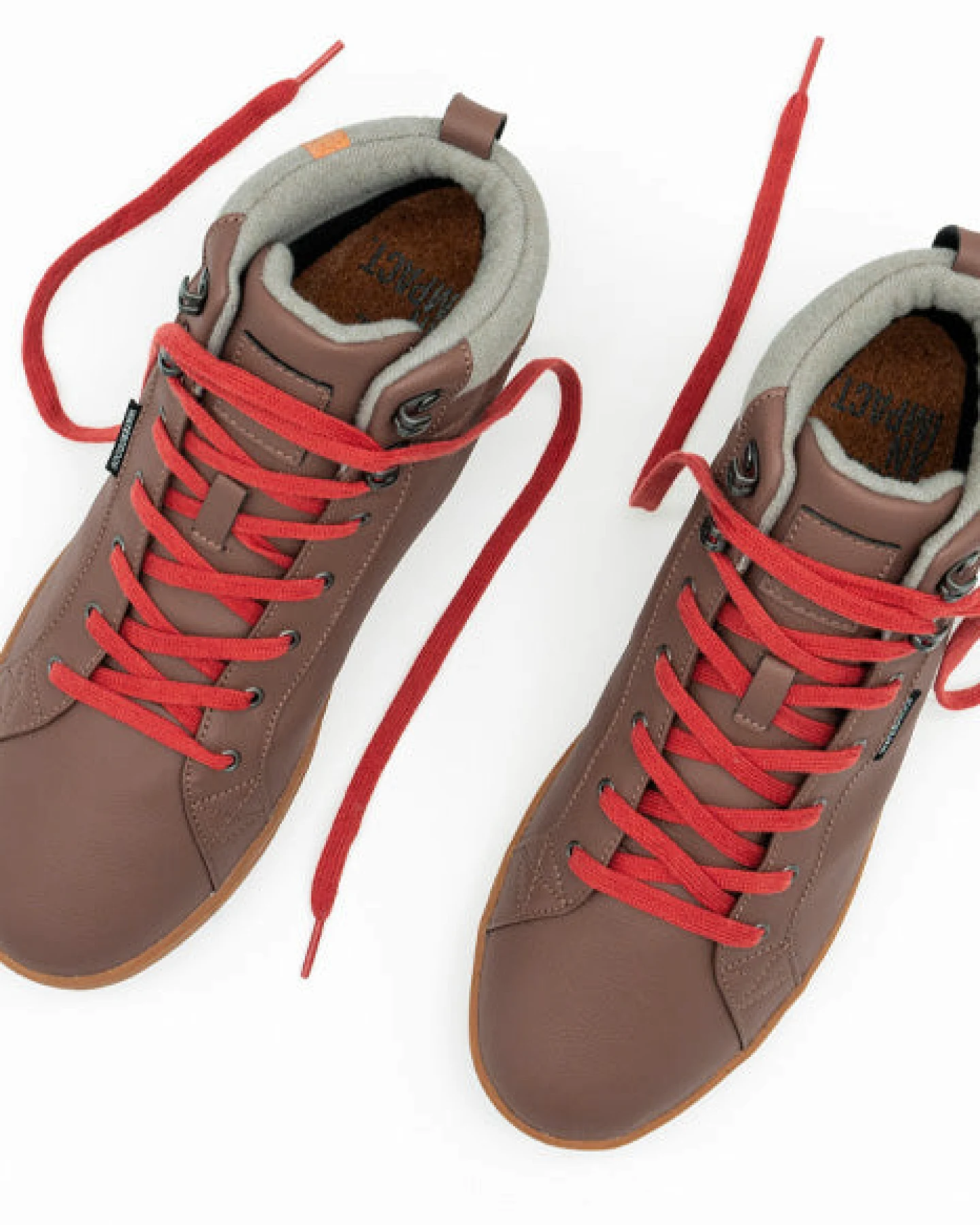 SAOLA Herren vegan Sneaker Herren Bergen Waterproof Warm Chocolate – Ansicht 2