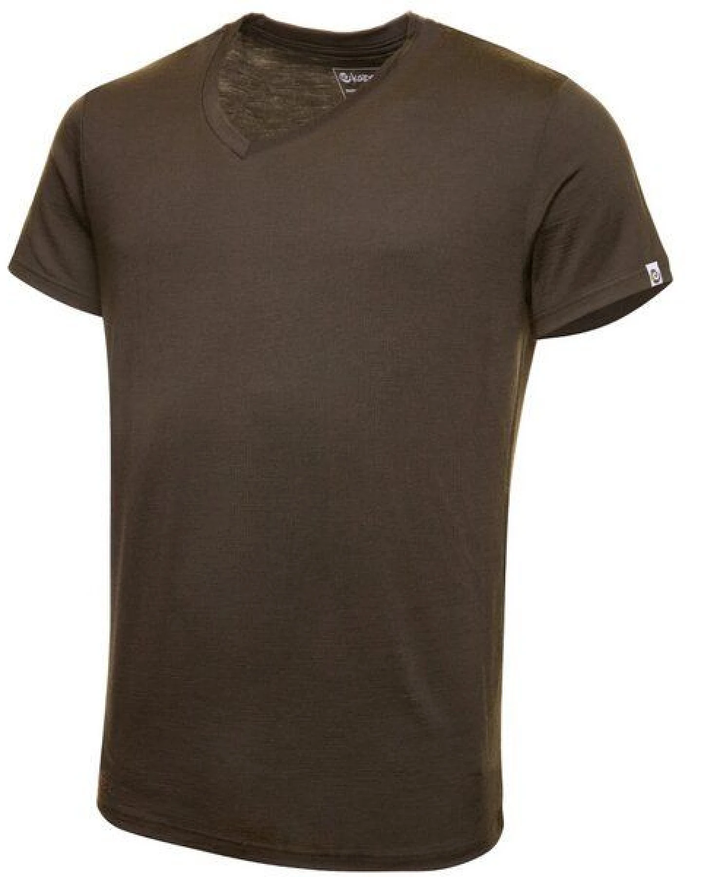 Kaipara - Merino Sportswear Merino Shirt Herren Kurzarm Regularfit V-Neck 150 – Ansicht 2