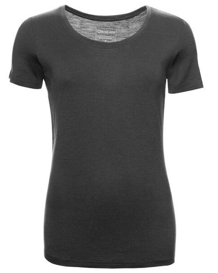 Kaipara - Merino Sportswear Merino Shirt Kurzarm Slimfit 200 Mulesing-frei weiter Rundhals