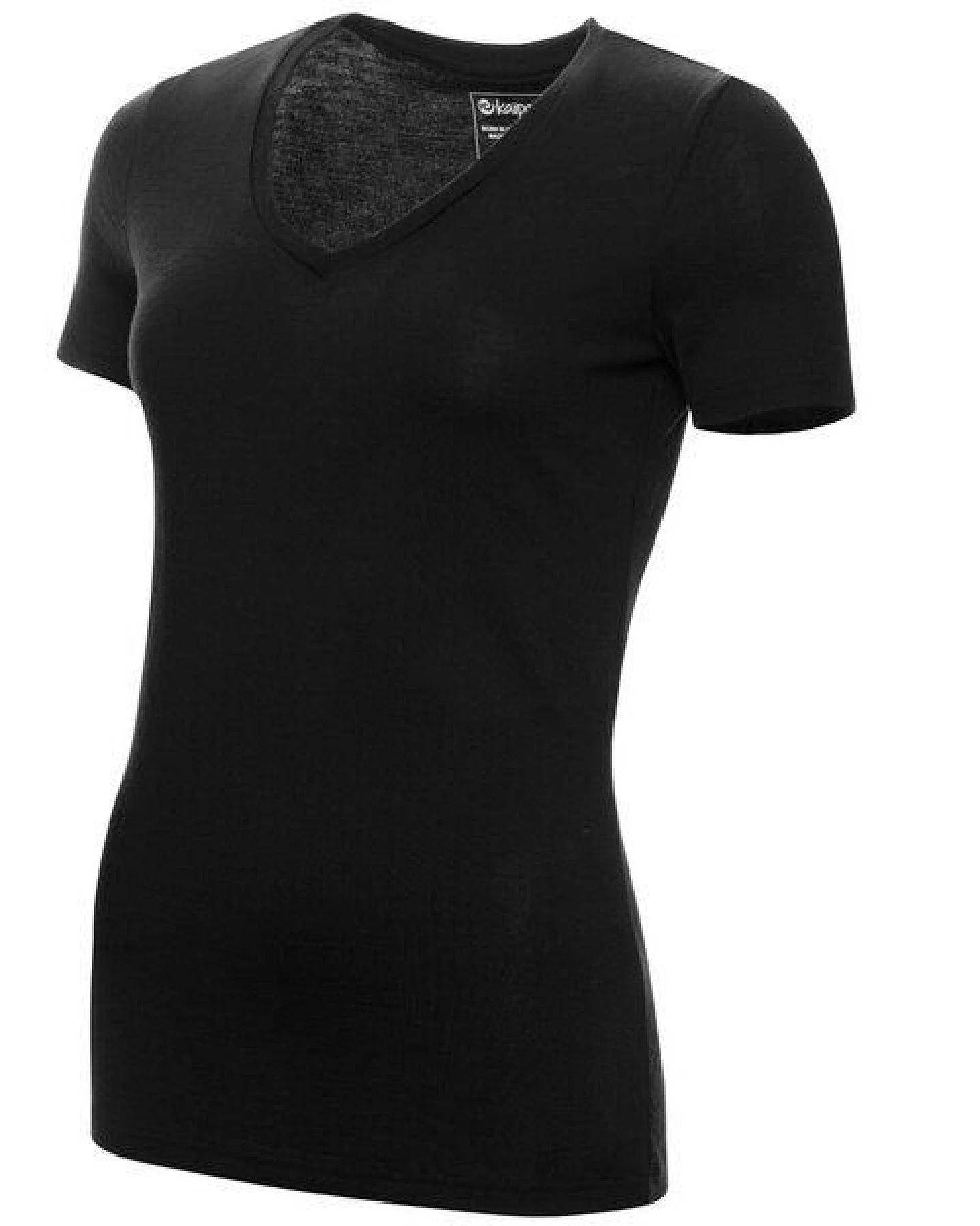 Kaipara - Merino Sportswear Kaipara Merino Shirt Kurzarm Slimfit V-Neck 200 – Ansicht 2