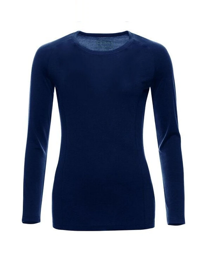 Kaipara - Merino Sportswear Merino T-Shirt Langarm Slimfit Raglan 200 Damen
