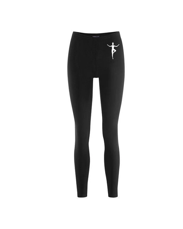 HANDGEDRUCKT Leggings aus Biobaumwolle " Yoga"