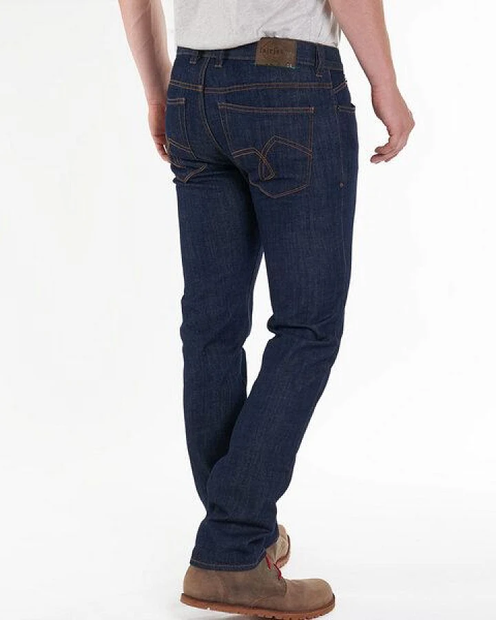 fairjeans dunkelblaue Slim Fit Jeans SLIM NAVY aus Bio-Baumwolle, fair