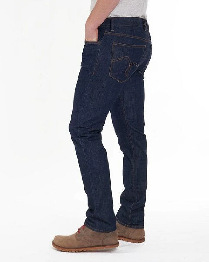 fairjeans dunkelblaue Slim Fit Jeans SLIM NAVY aus Bio-Baumwolle, fair