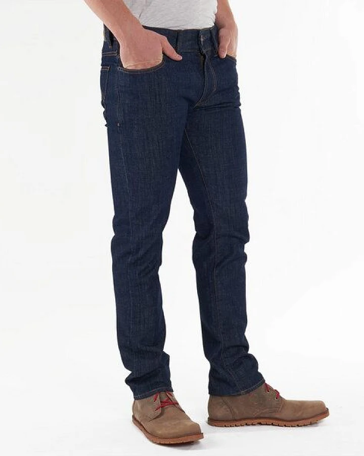 fairjeans dunkelblaue Slim Fit Jeans SLIM NAVY aus Bio-Baumwolle
