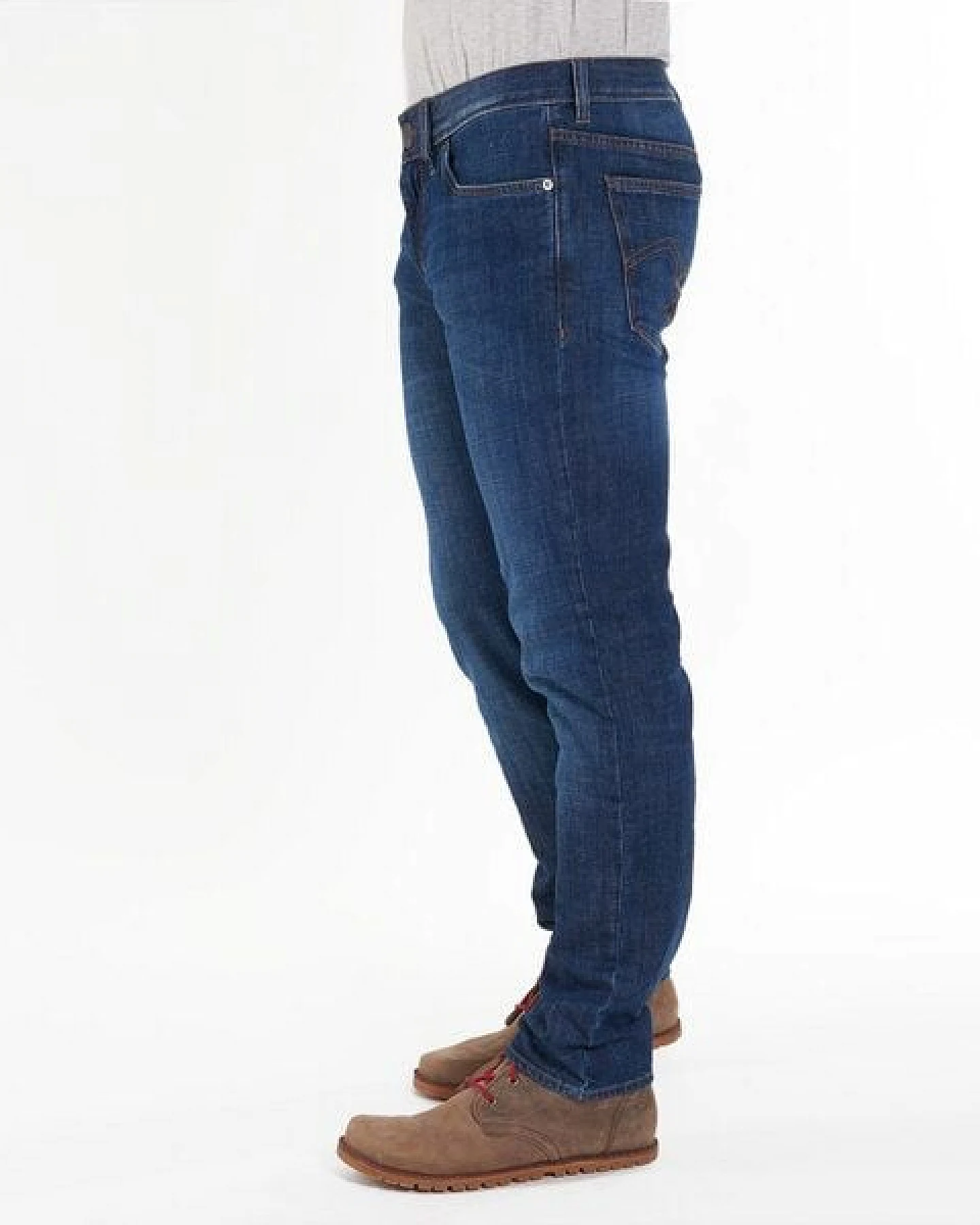 fairjeans Slim Fit Jeans SLIM WAVES mit Wascheffekt aus Bio-Baumwolle, fair – Ansicht 3