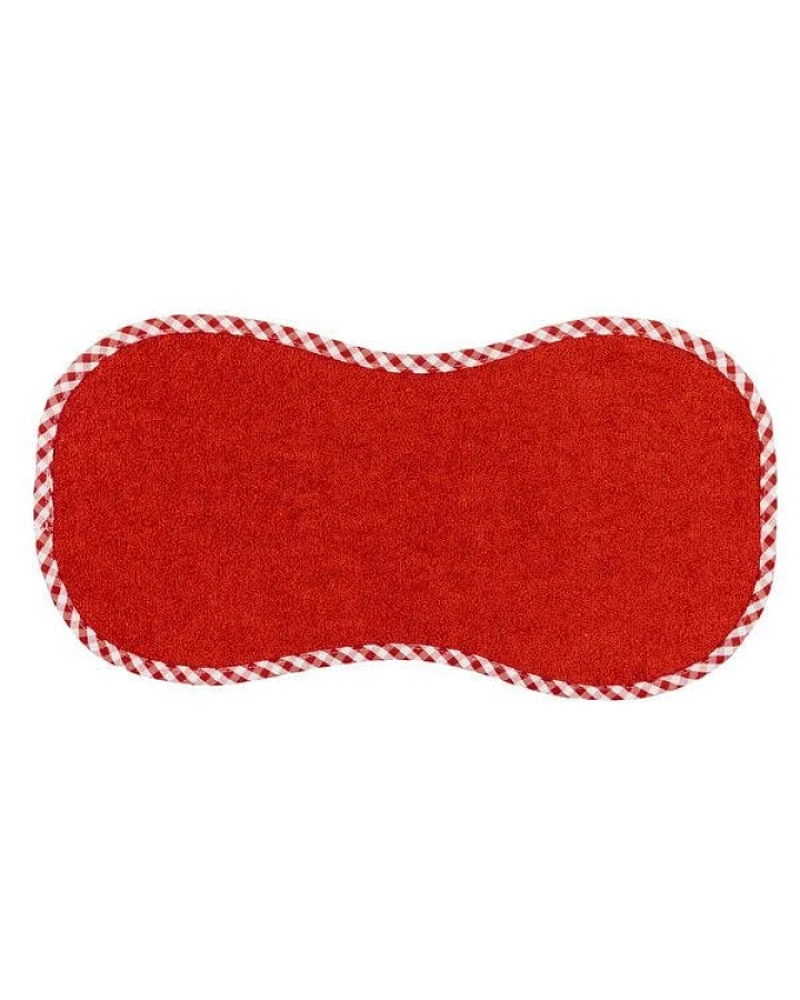 Efie Spucktuch "Spucki" rot, kbA (organic), Made in Germany