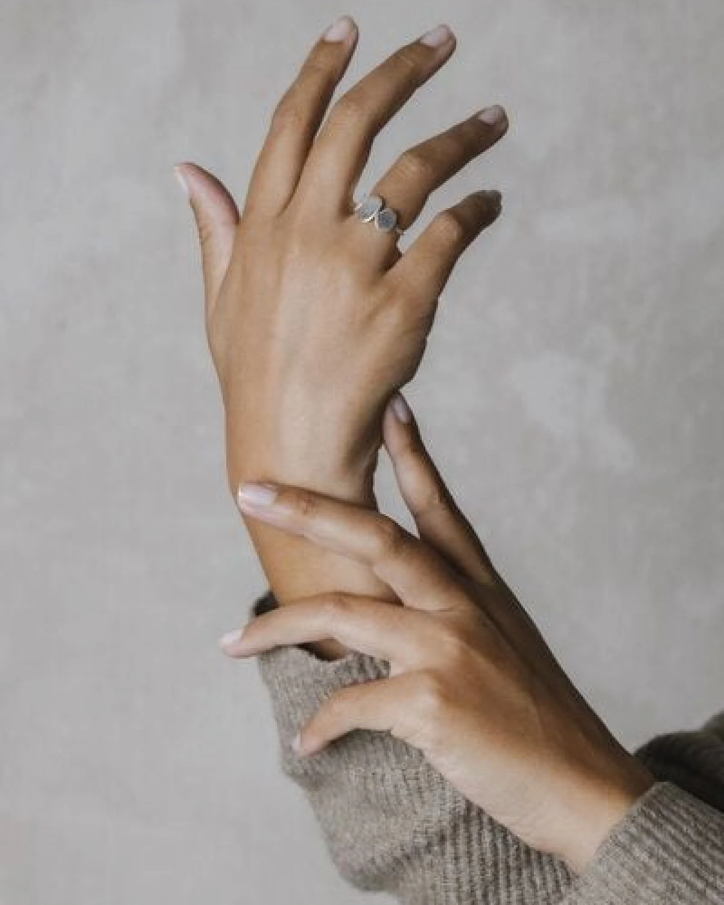 Jyoti - Fair Works Ring Patthar Messing/ Silber – Ansicht 3