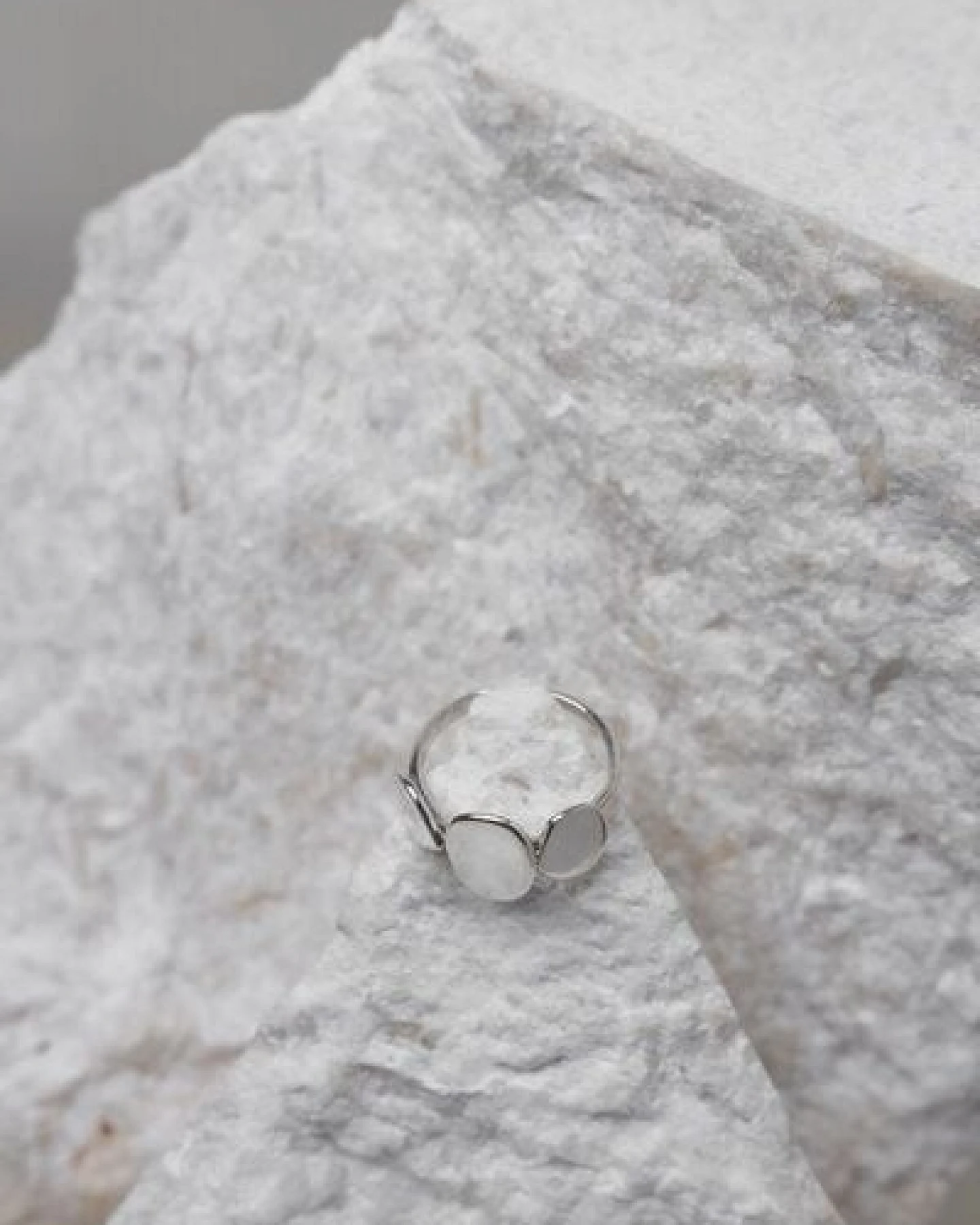 Jyoti - Fair Works Ring Patthar Messing/ Silber – Ansicht 4
