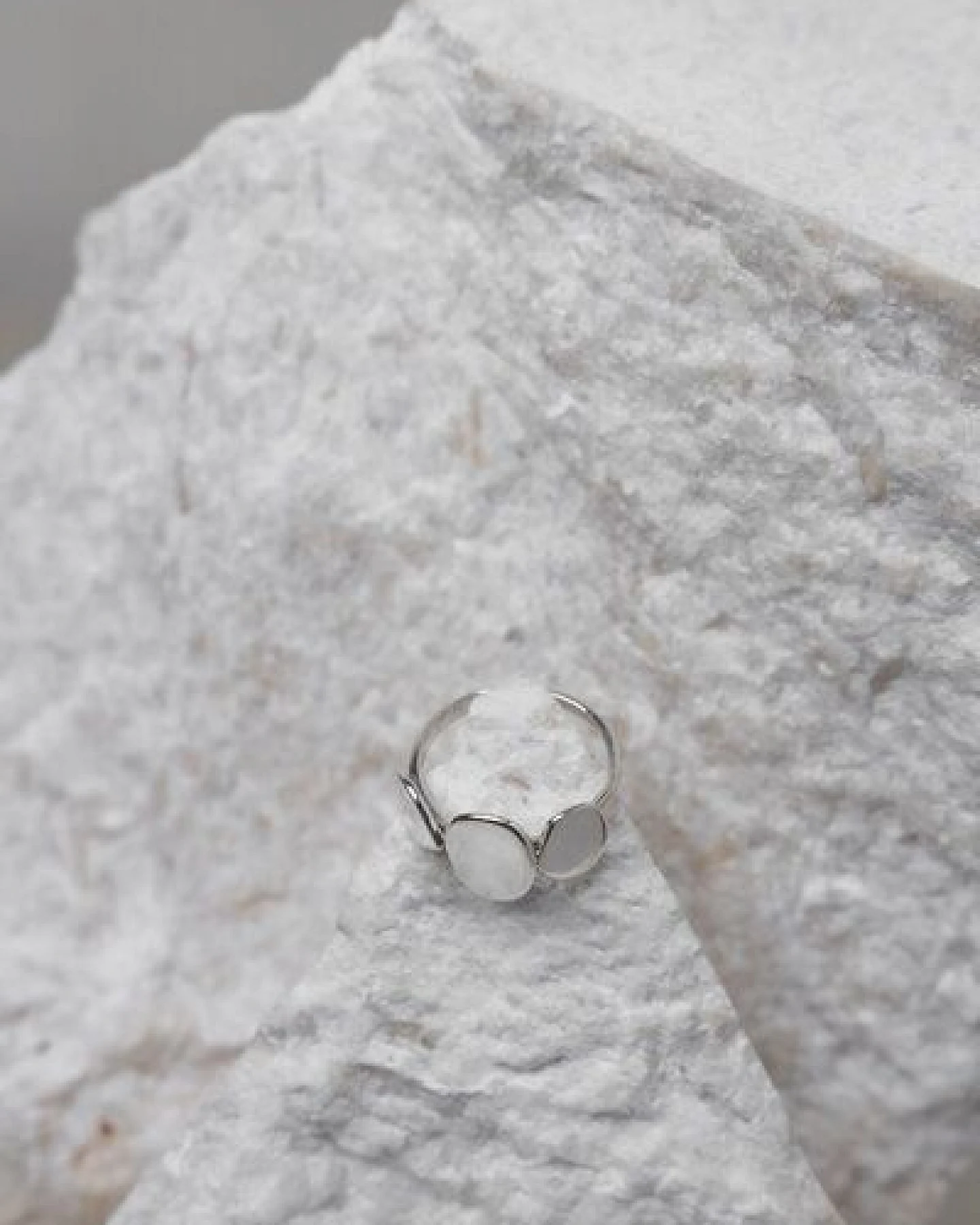 Jyoti - Fair Works Ring Patthar Messing/ Silber – Ansicht 4