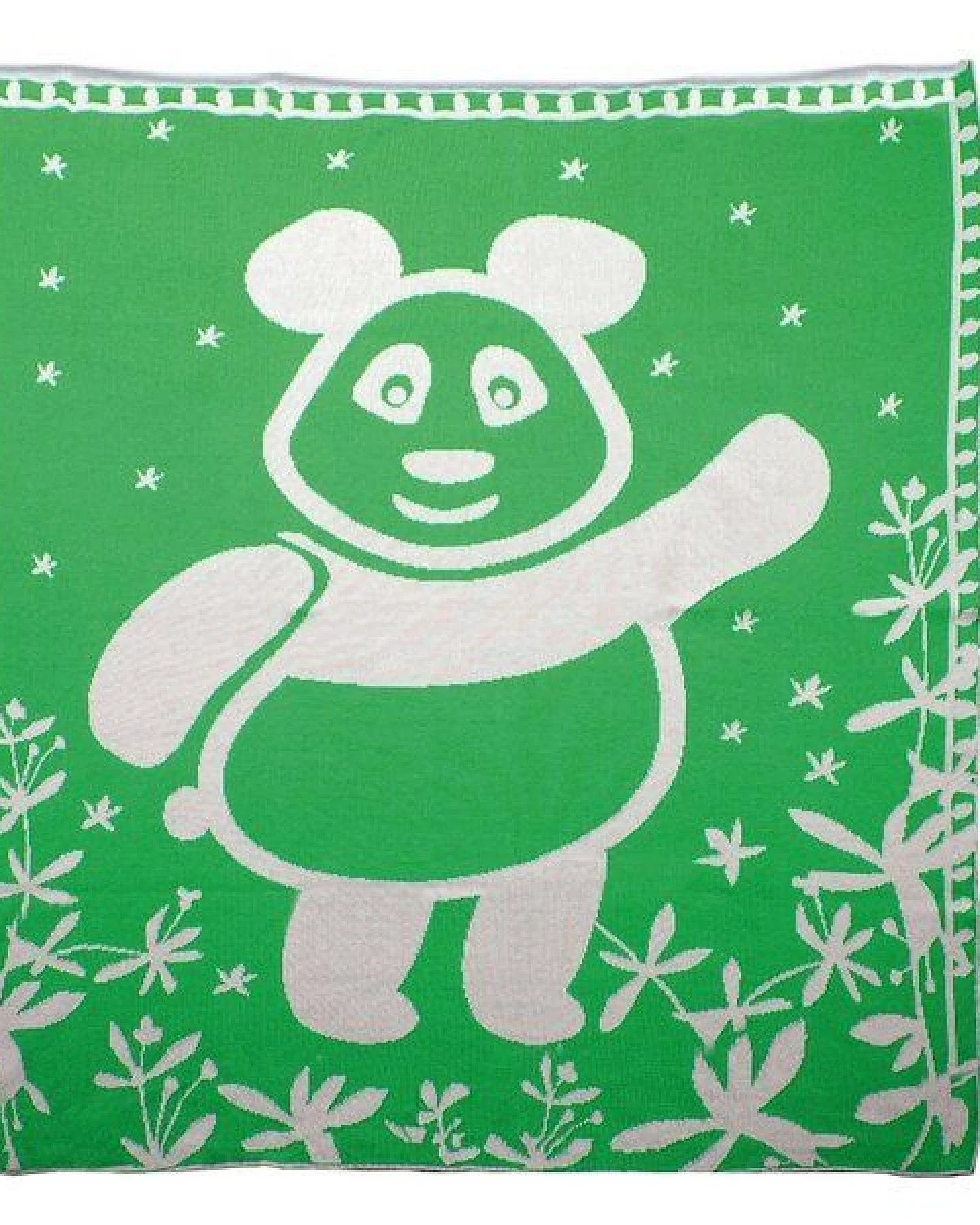 Sonnenstrick Pandabär Decke aus zertifizierter Bio-Baumwolle – Ansicht 3
