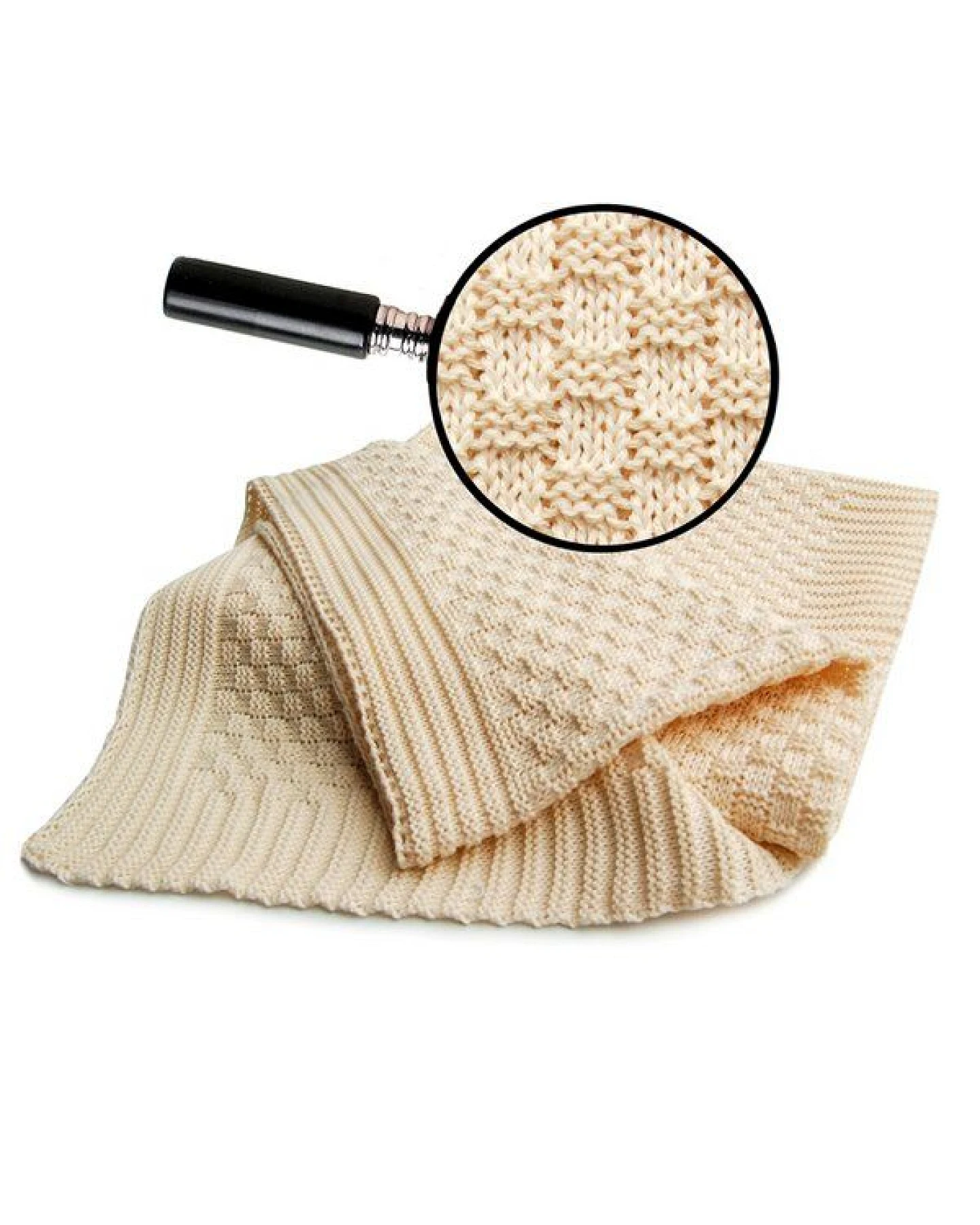 Sonnenstrick Erstlingsstrickdecke – Ansicht 3