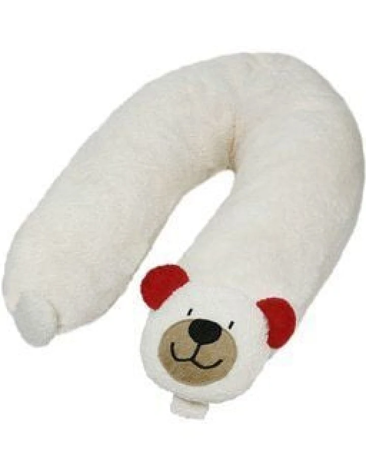 Efie Bezug Stillkissen Teddy rot,Öko Test 10/2016 "GUT", kbA (organic)