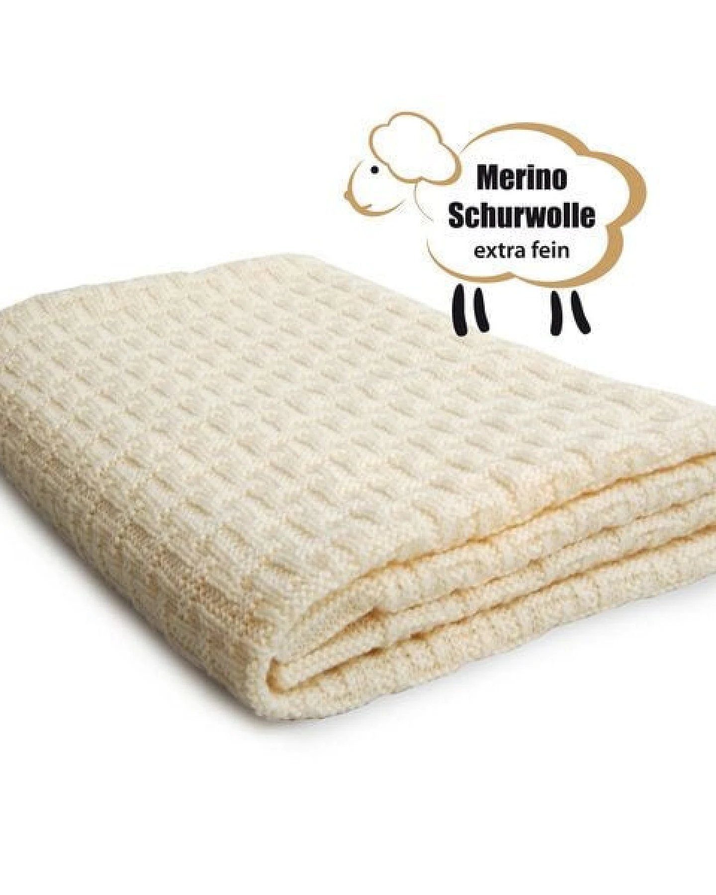 Sonnenstrick Kuscheldecke Merinowolle – Ansicht 4